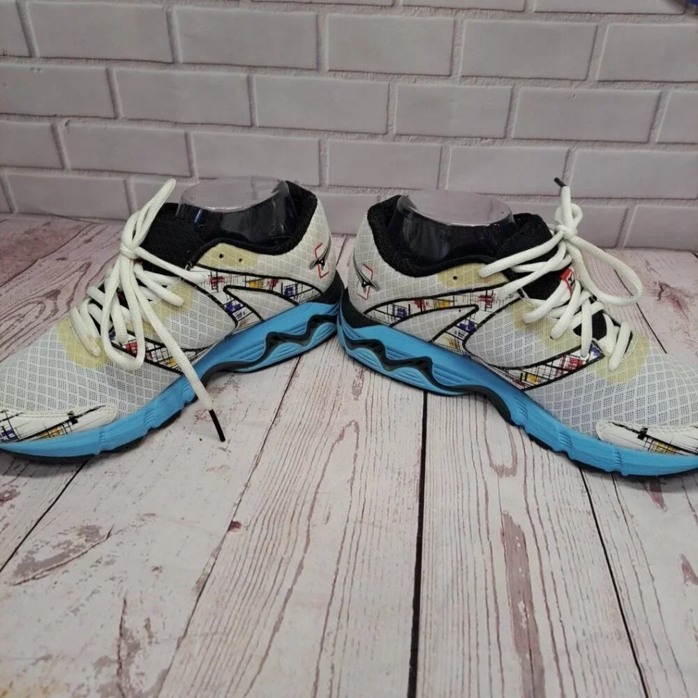 Mizuno Womens Size 8.5 Wave Inspire 10 Running Shoes White‎ Trainers Lace Up